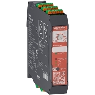 SCHN LZ8H2X43BD Hybridní spouštěč reverzační STO 0,18…2,4A pružiny 24VDC RP 0,28kč/ks