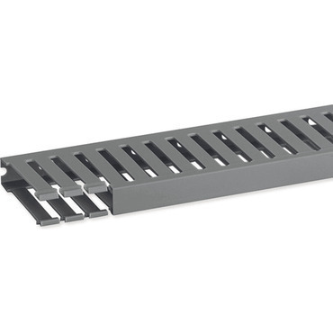 SCHM B00676 Rozvaděčový kanál s širokou perforací 15x60 - šedá