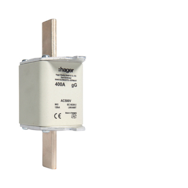 HAG LNH3400M Pojistka nožová NH3C gG 500V 400A dvojitá signalizace