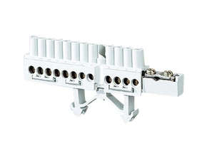 HEN Mi NK 14 Svorkovnice k upevnění na DIN, šedá, připojitelnost 1x25mm2 + 12x16mm2/ Cu