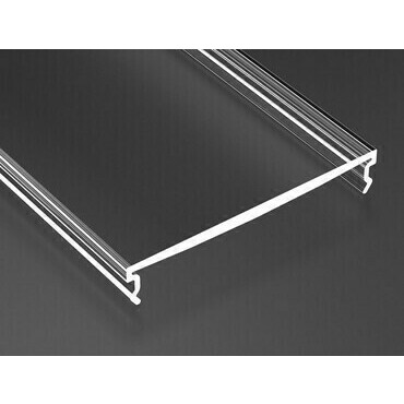Difuzor GREENLUX CV-PROFIL MIDI FRACTAL PC COVER CLEAR 1M (11-3403-10)
