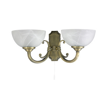 Svítidlo nástěnné RABALUX 8542 MARLENE bronzová E14 2x MAX 40W