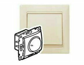 LEG 774161 VA BÉŽ. STMÍVAČ 400W OTOČNÝ