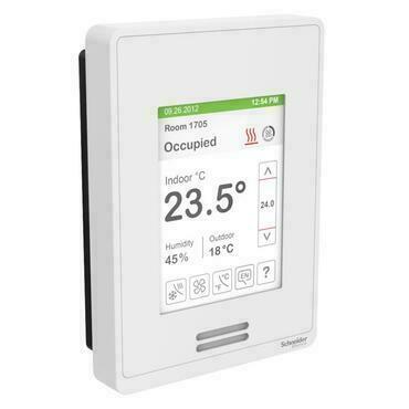 SCHN SE8650U0B11 SE8650 prostorový regulátor kvality vzduchu,čidlo vlhkosti, bílý