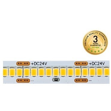 Pásek LED GREENLUX 320LED/24W/m IP20 Ra90 24V 5m (*5m=1ks), neutrální bílá