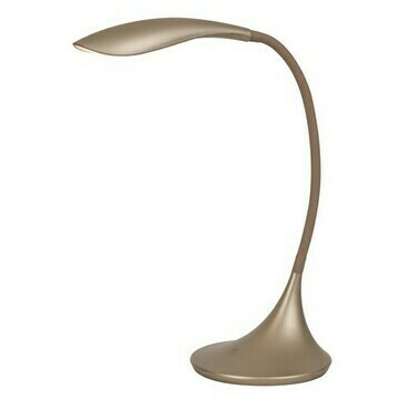 Stolní lampa Dominic šampaňská barva LED 5,3W RABALUX 4167