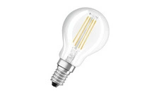 LED žárovka OSRAM VALUECLP40 4W/827 230V FIL E14 FS1, čiřá