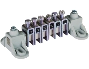 DEHN 563105  Ekvipotenciální přípojnice bez krytu 6x 2,5-16mm2 (provedení mini) DEHN DEHN