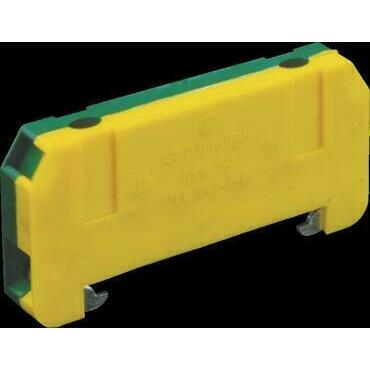 SEZ RSN 16 Řadová svorkovnice zemnící s propojením na DIN, maximální průřez vodiče 16 mm2