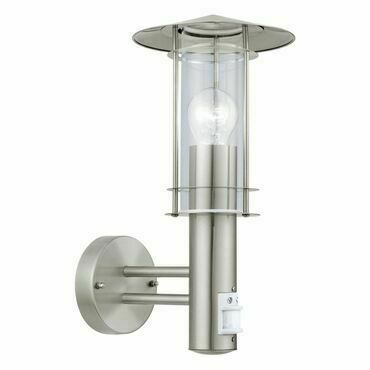 Svítidlo venkovní EGLO AL-WL 1 M.SENSOR EDELSTAHL KLARLISIO, nástěnné