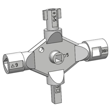 LIDOKOV 01.031.E Klíč víceúčelový LK 1.1-E
