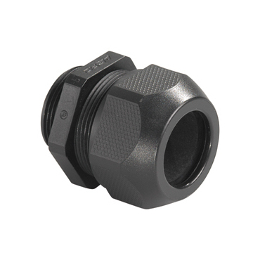 AG-1545.20.13 Kabelová vývodka Syntec, plastová, černá, závit M20 x 1,5, pro průměr kabelu 7,0