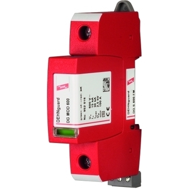 DEHN 952096  Svodič přepětí guard S FM 1-pólový, Uc 600V AC, s modulem dálkové signalizace DEHN DEHN