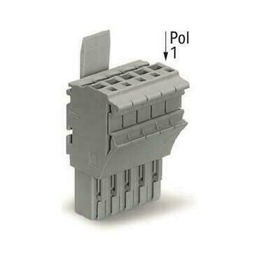 WAGO 2022-105/123-000 1vodičová pružinová svorkovnice