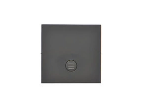 Kryt 1 násobný SIMON 55 TKW1L/149, černá matná