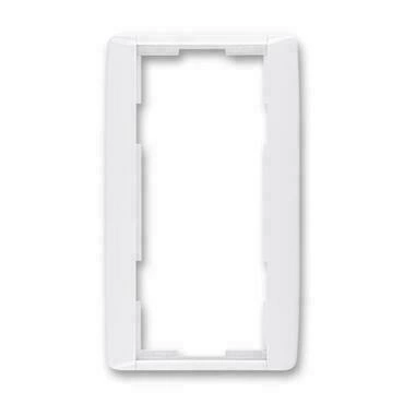 Rámeček dvojnásobný ABB Element 3901E-A00121 03, bílá/bílá, svislý
