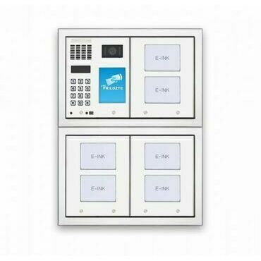 Tablo zvonkové CZECHPHONE 4004005937, E-INK MELODY, 66 jmenovek, MIFARE