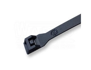 wpr11545 WT-OL-180STB vázací pásky se zámkem OUTLOK a vnějším ozubením, nylon 66, 180 x 6,0 mm, čern