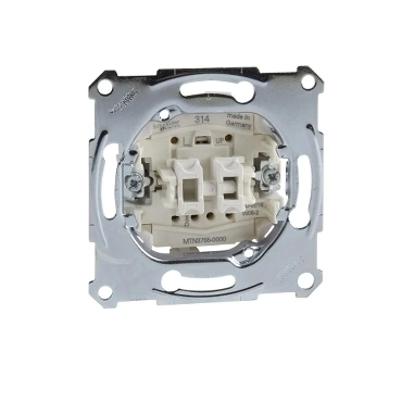 SCHN MTN3755-0000 Merten - Mechanismus tlačítkového ovládače žaluzií řazení 1/0+1/0, 10A