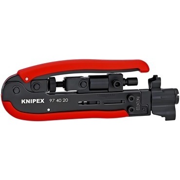 KNIPEX 97 40 20 SB Nástroj pro KOAX konektory