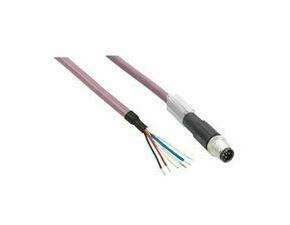 SCHN TCSXCNDFNX3V Napájecí kabel (power in), přímý, M8, Female/volné konce, 3m RP 0,11kč/ks