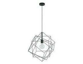 Svítidlo závěsné EGLO HL 1 E27 O515 SCHWARZ STRAITON