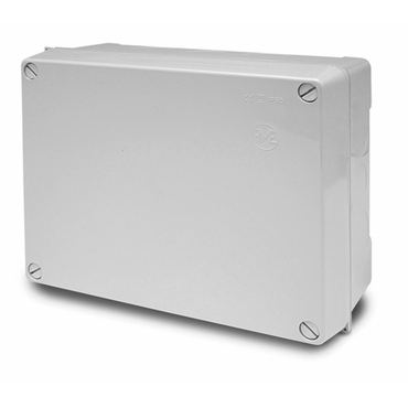 FAM Krabice AcquaBOX 3075 IP55 320x250x135mm, plné víko, hladké boky