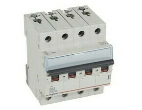 Jistič čtyřpolový LEGRAND 403423 TX3 4P B63 6000A