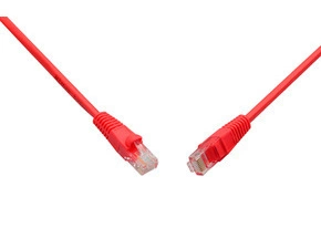 INTLK 28361059 C5E-114RD-0,5MB Patch kabel CAT5E UTP PVC 0,5m červený snag-proof C5E-114RD-0,5MB