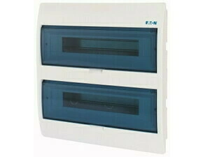Rozvodnice zápustná EATON 280357 BC-U-2/36-ECO, průhledné plast. dveře, 2 řady, 36 modulů