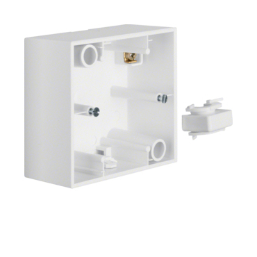 HAG 10411909 Krabice, 1-násobná na omítku, Berker B.1/B.3, bílá, mat