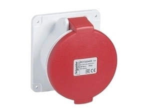 SCHN PKY32G434 Zásuvka vest. Fast connect rovná 32A 3P+PE 380-415V IP44 50-60Hz