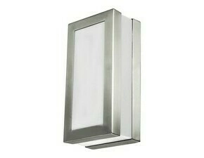 Venkovní nástěnné svítidlo Stuttgart saténová chromová E27 1×14W RABALUX 8170