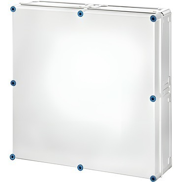 HEN Mi 0801 Prázdná rozvodnice s neprůhledným víkem IP 65, vnější rozměry (š-v-h) 600x600x170mm