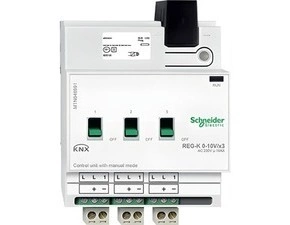 SCHN MTN646991 KNX řídicí jednotka 0-10V/1-10V REG-K/3-násobná+manuální režim
