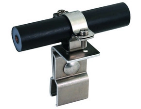 DEHN 202861  Nerezový držák vedení pro plechovou střechu na hranatý falc pro vodič HVI P  O27-30 DEH DEHN