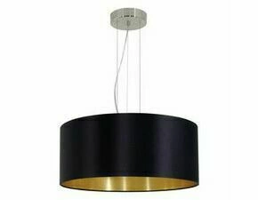 Svítidlo závěsné EGLO HL 3 O530 NICKEL-M SCHWARZ MASERLO