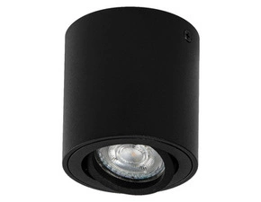 Svítidlo přisazené LEDVANCE SPOT SURFACE ROUND BK GU10, IP20, spotové, černé