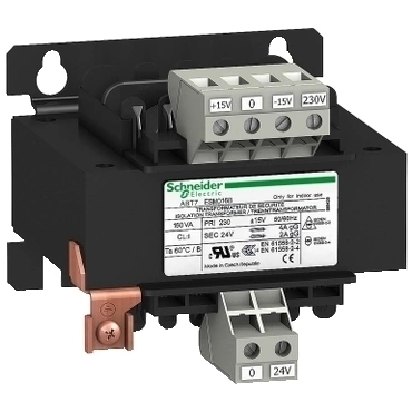 SCHN ABT7ESM016B Transformátor Ekonomická řada 24V, 160VA RP 3,34kč/ks