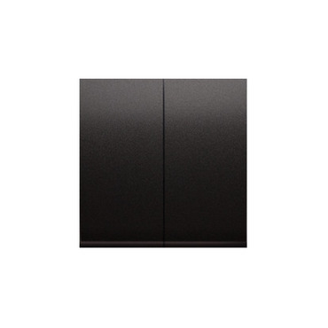 Kryt 2 násobný SIMON DKW5/48, pro přístroje spínačů a tlačítek, antracitová metalizovaná