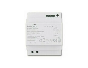 LED driver napěťový MC LED 90W, DC 24V/3,83A, IP20, na DIN lištu