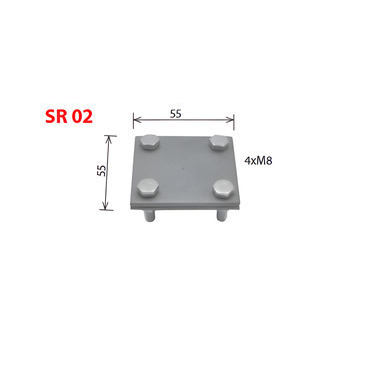 Svorka odbočná KOVO 24242 SR 02 (4xM8),V4A, nerez