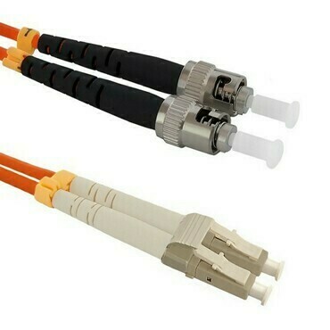 Patch kabel WIREX PO5DLCST5, LC/UPC-ST/UPC, Multimode, 50/125, Duplex, OM2, 5 m