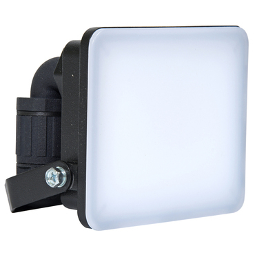 LED reflektor ECOPLANET FIST 10W, 900lm, 5000K, IP65, černá
