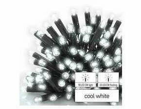 EMOS D2AC03 PROFI-CONN CHAIN 100LED 10M-BLACK IP44  CW/CW FL