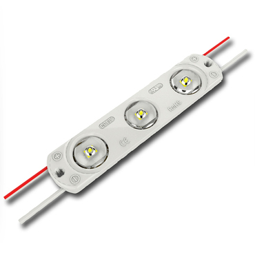 LED modul MC LED 3x SMD2835, 1,2 W, 12 V, 100 mA, 6550 K, vyzařovací úhel 170°, IP65
