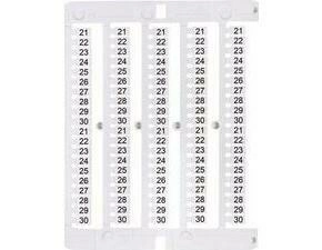 ETI 003903099 Označovací lišta, ES-NU0851530