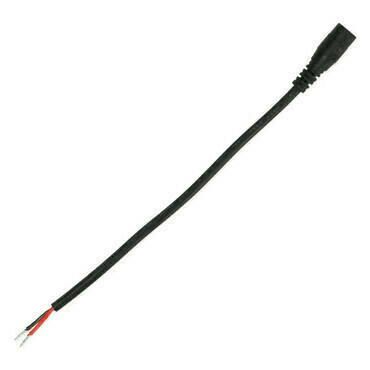 Konektor power MC LED zásuvka, volný konec AWG 18/34/0.178 (0.85 mm2), černý, max. 38A, délka 200 m