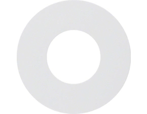 HAG 11242089 Centrální díl pro tlačítko a kontrolku E10, Berker R.1/R.3, bílá, lesk