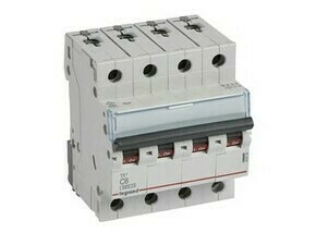 Jistič čtyřpolový LEGRAND 403558 TX3 4P C6 6000A